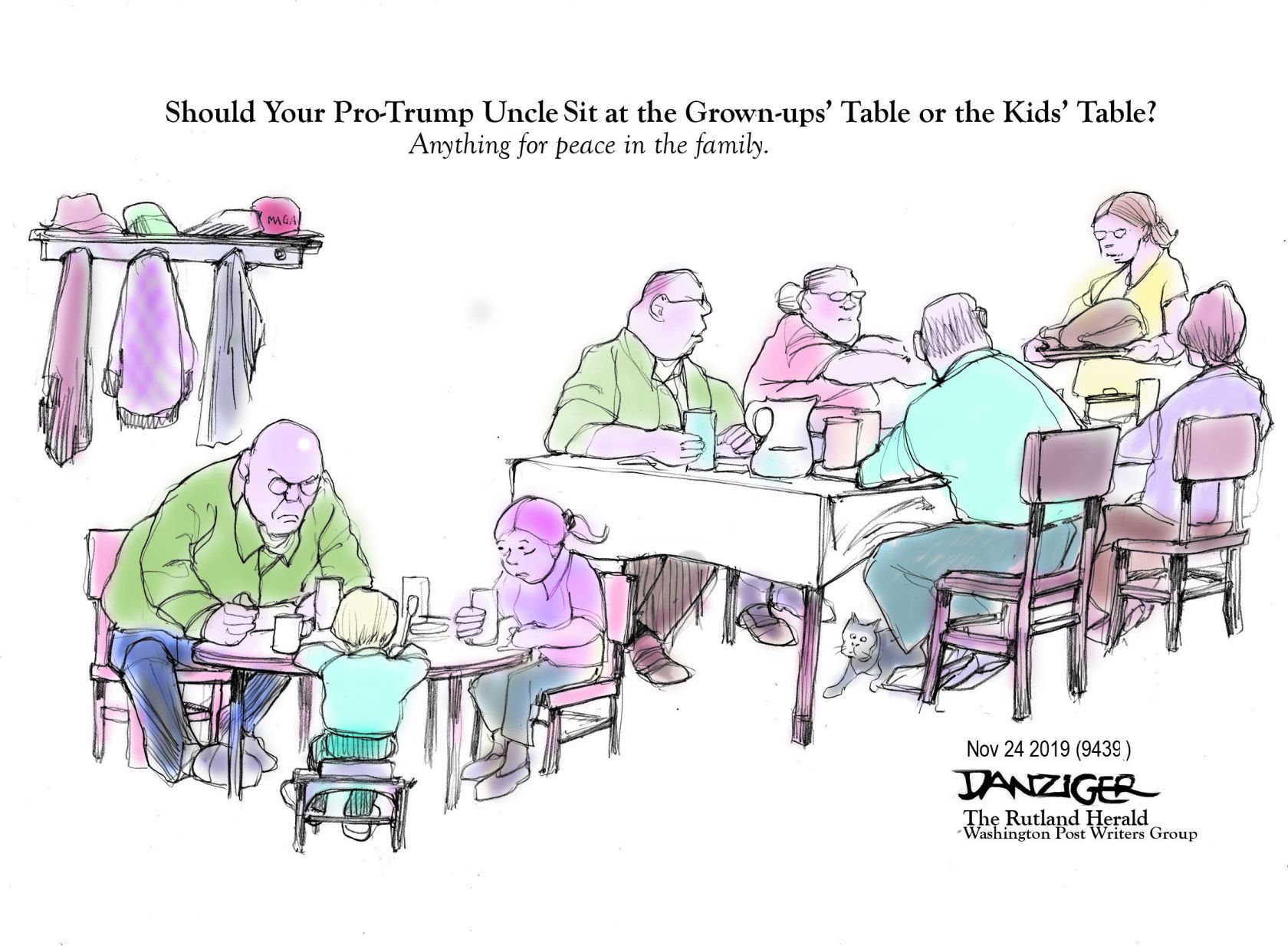 Jeff Danziger cartoon
